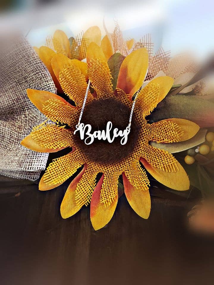 Tres Carmela - Wholesale Pendant/Charm Necklace - Sassy Personalized Name Necklace1