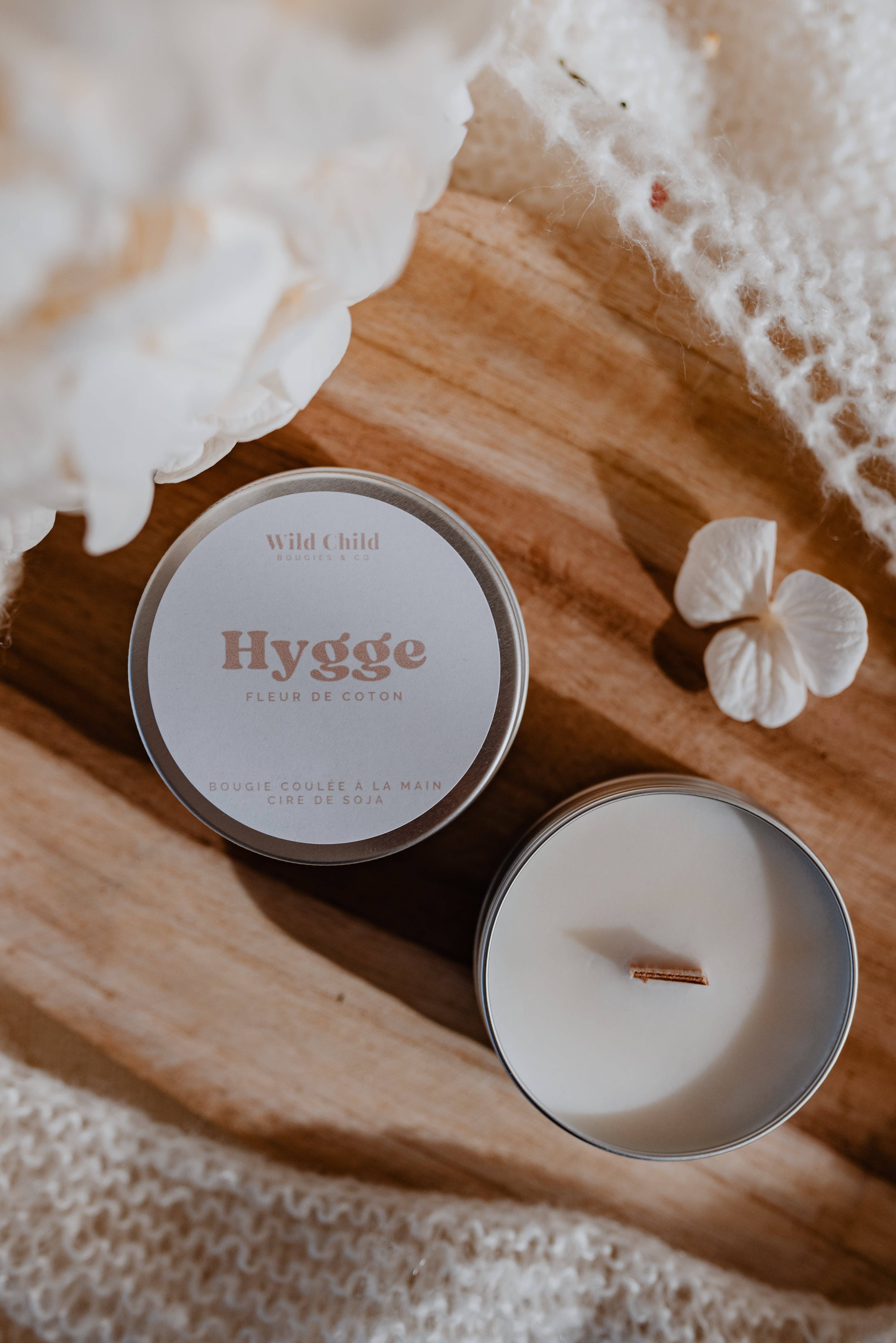 WILD CHILD Bougies & Co - Wholesale Travel Candles - Cotton Flower Mini Candle3