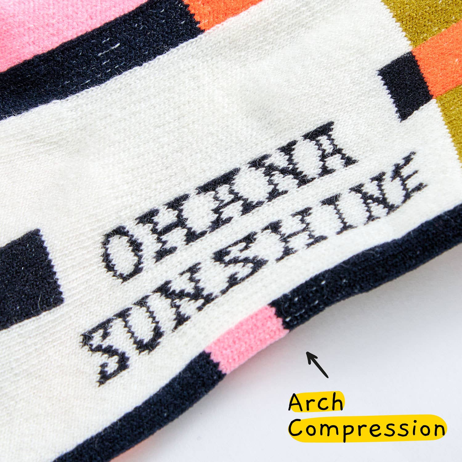 Ohana Sunshine - Wholesale Socks - Unisex - Soft Combed Cotton Crew Socks  | Bauhaus Bliss5