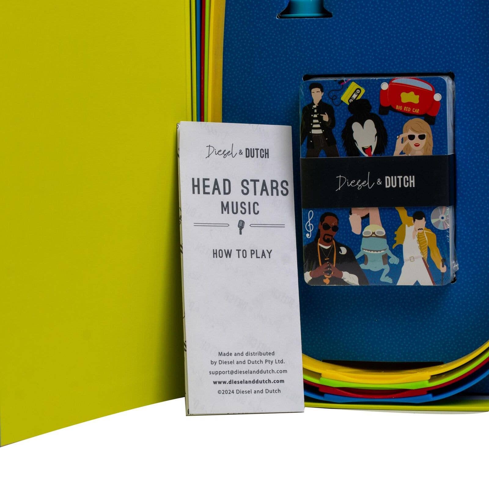 Diesel & Dutch - Wholesale Card Game - Music Head Stars Game [4]3