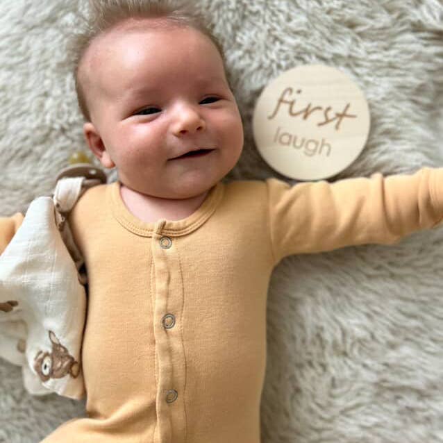 Ali+Oli – Großhandel Ankündigungskarte zur Geburt – Baby Monthly Milestone Foto-Requisiten-Karten (24 Meilensteine)4