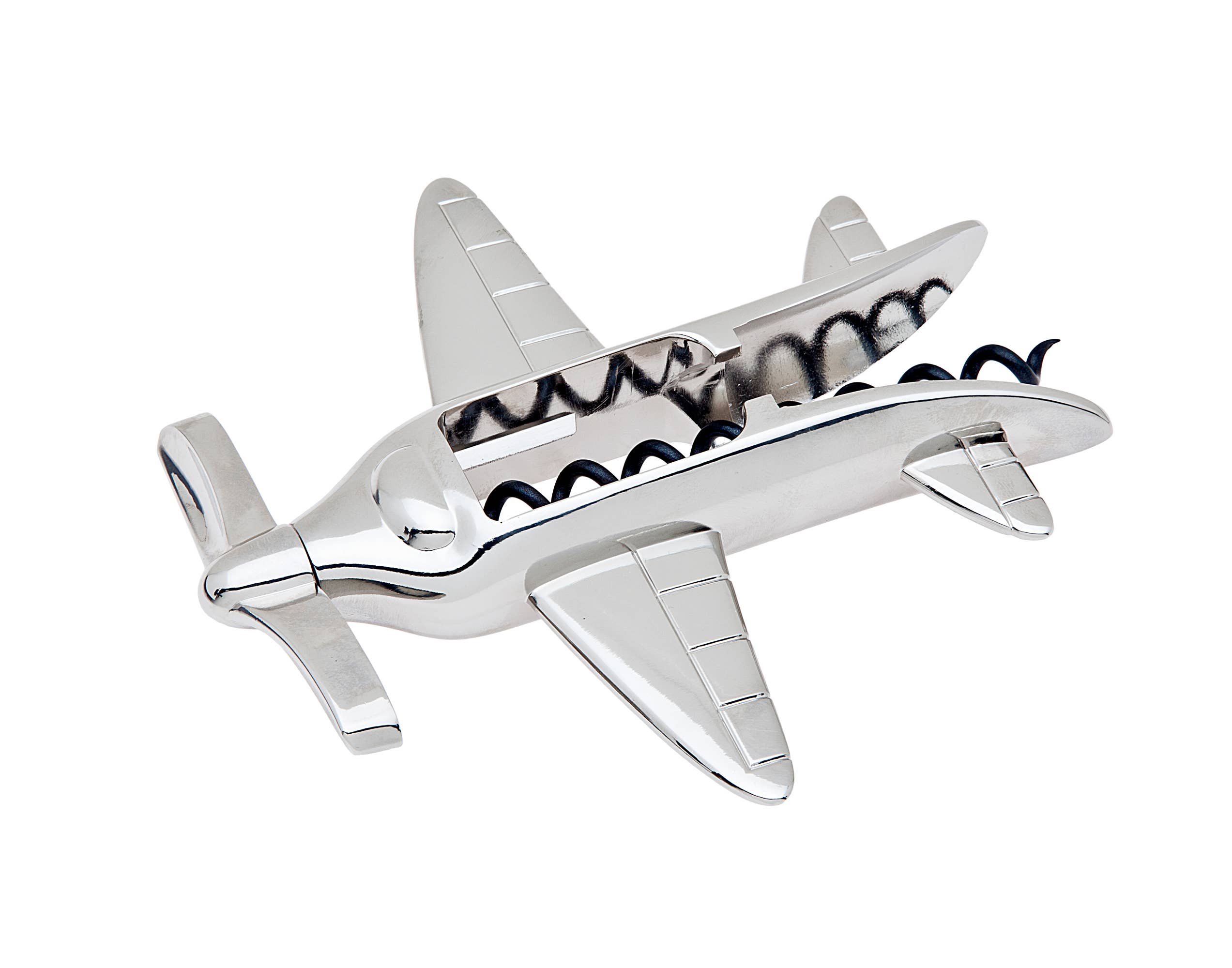 Godinger - Wholesale Bottle/Wine Opener - Airplane Wine Bottle Opener1