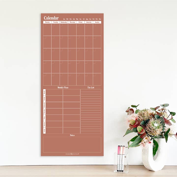 Magnet | Family Command Centre - Rust for wholesale by Organising Life Beautifully