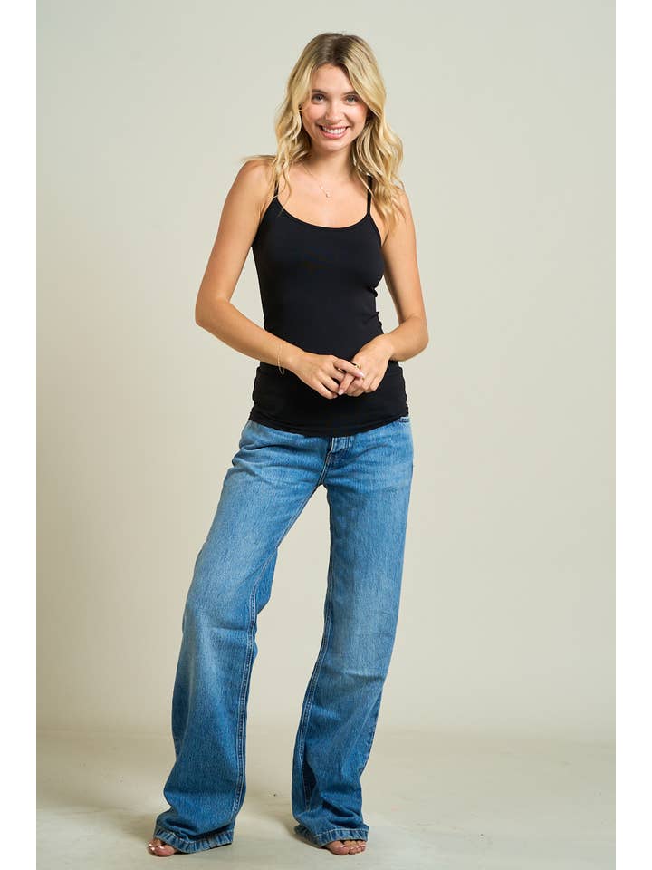 ANWND - Wholesale Tank Top - Women's - S55523-Essential Spaghetti Strap Cami27