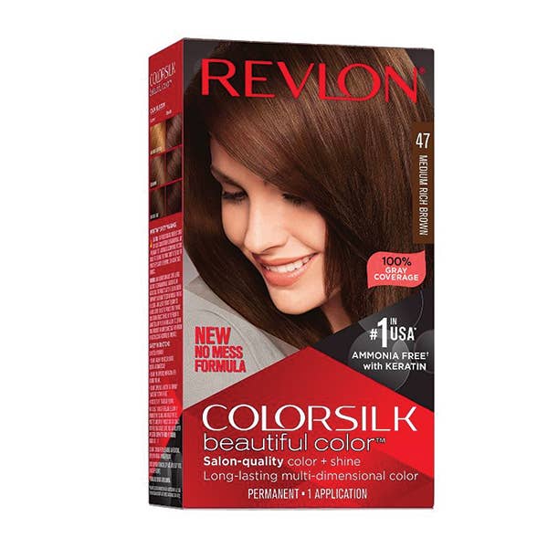 Majestic Wholesale – wholesale Hair dye – Revlon Colorsilk Ammonia-Free Hair Color with Keratin11