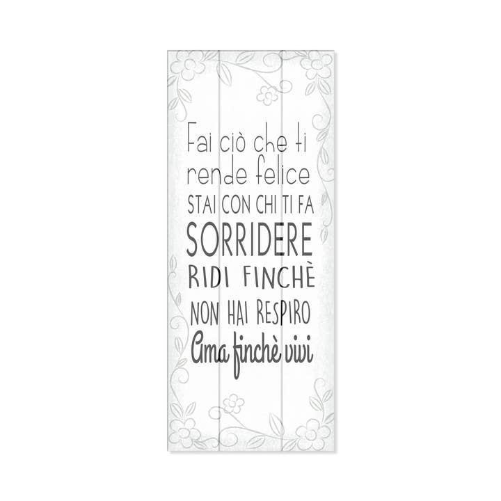 Targa Arredo - Ame Enquanto Viver por atacado de Dekori