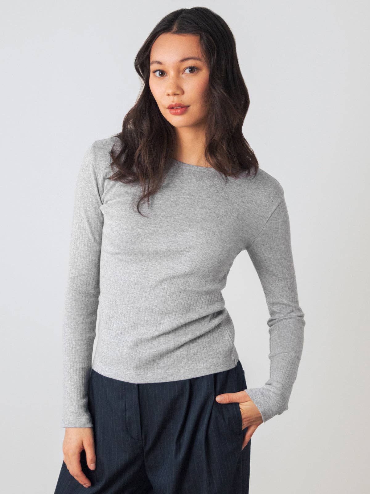 Honest Basics - Wholesale Knit Top - Women's - Long Rib6
