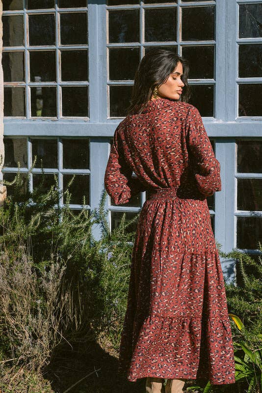 Piti Cuiti – Engroshandel Bluse - Dame – SAVANNA BRUN SKJORTE3