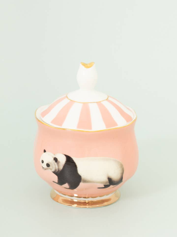 Yvonne Ellen Panda Sugar Bowl for wholesale by Yvonne Ellen