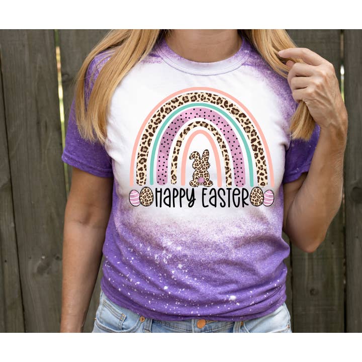 Happy Easter Rainbow for wholesale by Tawakoni Tees and Things