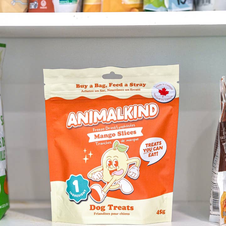 Animalkind - Wholesale Pet Treats - Dog - Freeze-Dried Mango Slices | Healthy & Natural Dog Treats