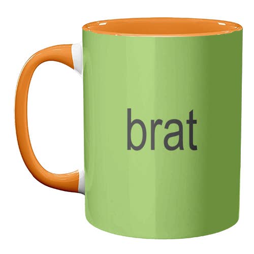 ART WOW – wholesale Coffee mug – Mugs 'Simple Brat Charli XCX Album Brat6