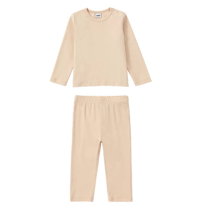 Pigiama in cotone biologico per bambini fino a 5 anni - Latte per la vendita all'ingrosso da parte di Bear's Little Fish