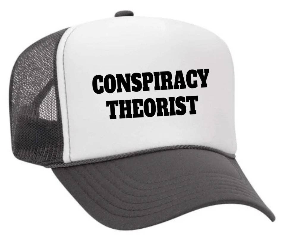 Inappropriate Trucker Hats - Wholesale Trucker Hat - Women's - Conspiracy Theorist Trucker Hat32