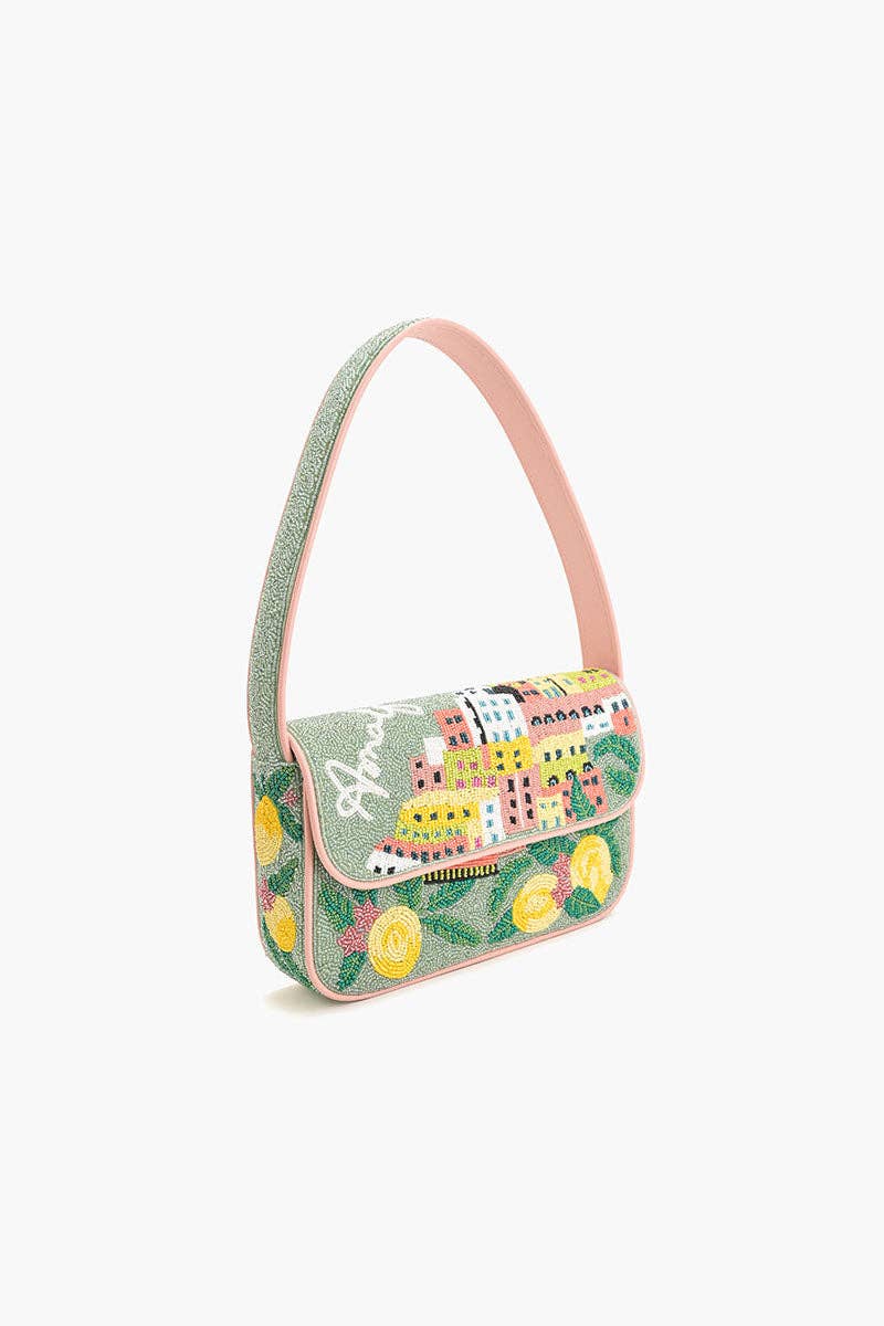 America & Beyond – wholesale Shoulder bag – women's – Amalfi Dreams Beaded Shoulder Bag2