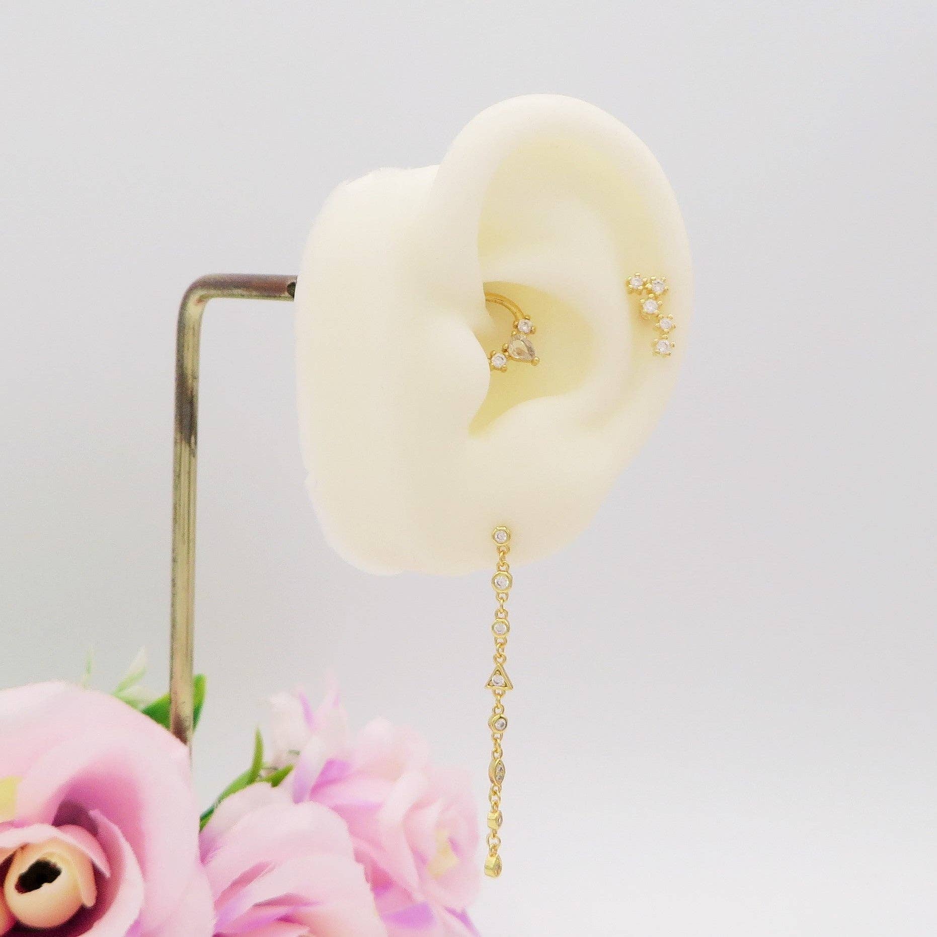 Daemon srls - Wholesale Dangle Earrings - FAIRY ~ paio Orecchini ARGENTO 925 pendenti zirconati3