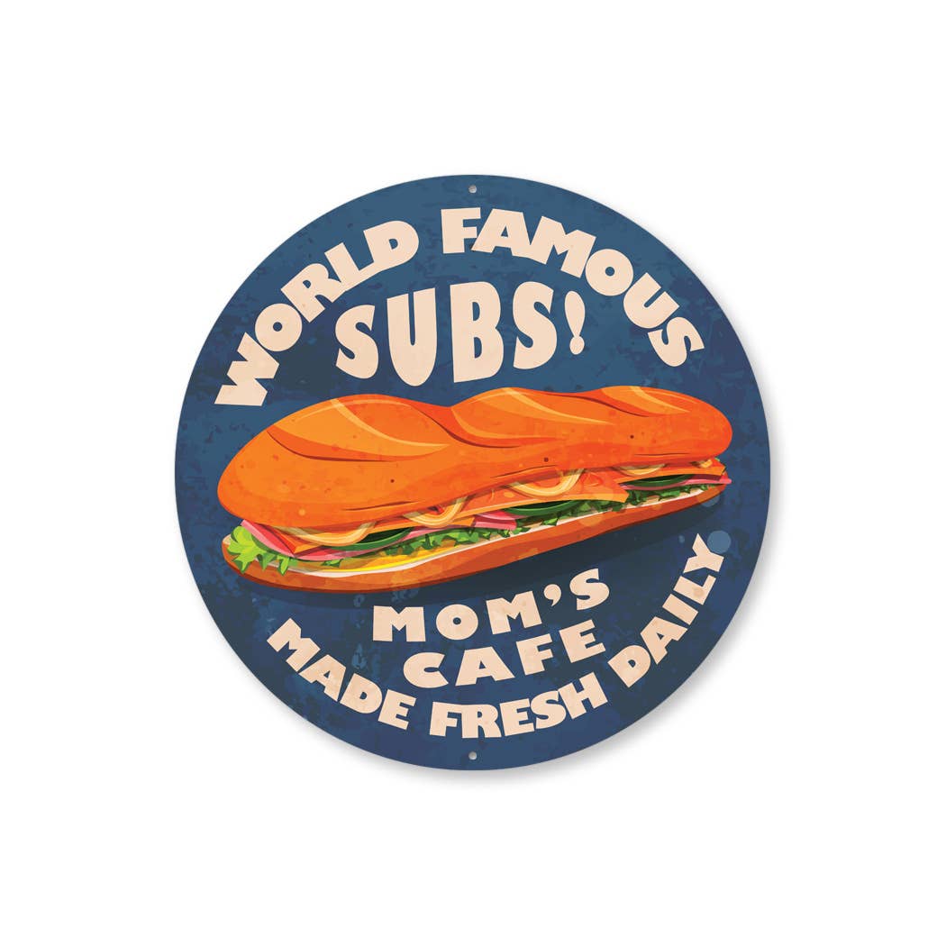 Lizton Sign Shop, Inc - Wholesale Sign - World Famous Subs Sign0