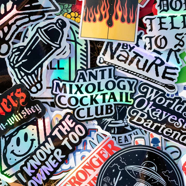 $1 Stickers for wholesale by Mover & Shaker