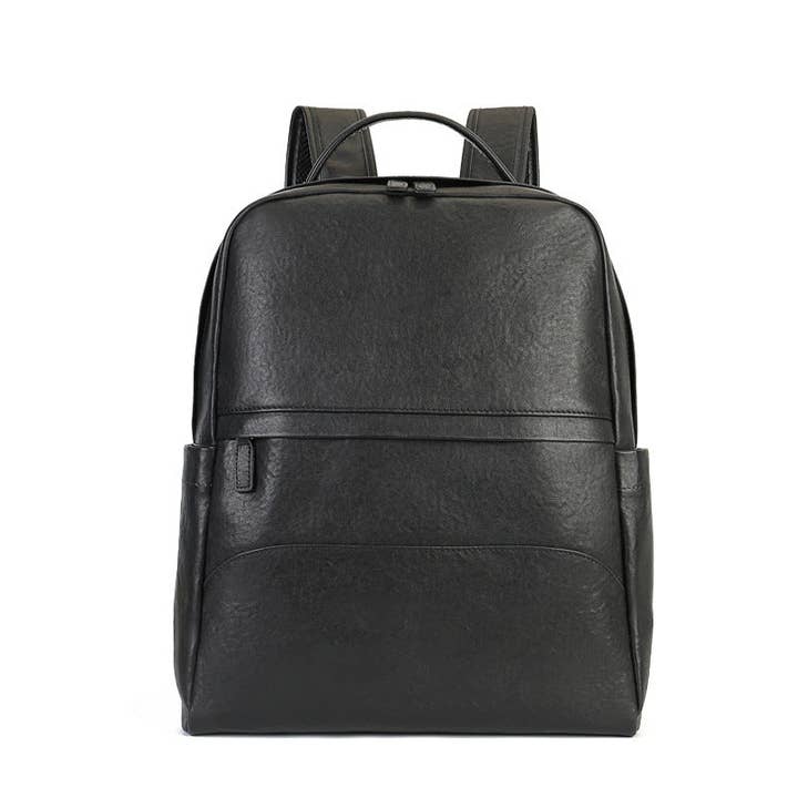 Zaino in Pelle Pieno Fiore Zaino in Pelle Nero da Uomo Zaino da Viaggio Fatto a Mano per la vendita all'ingrosso da parte di RockCow Leather Studio