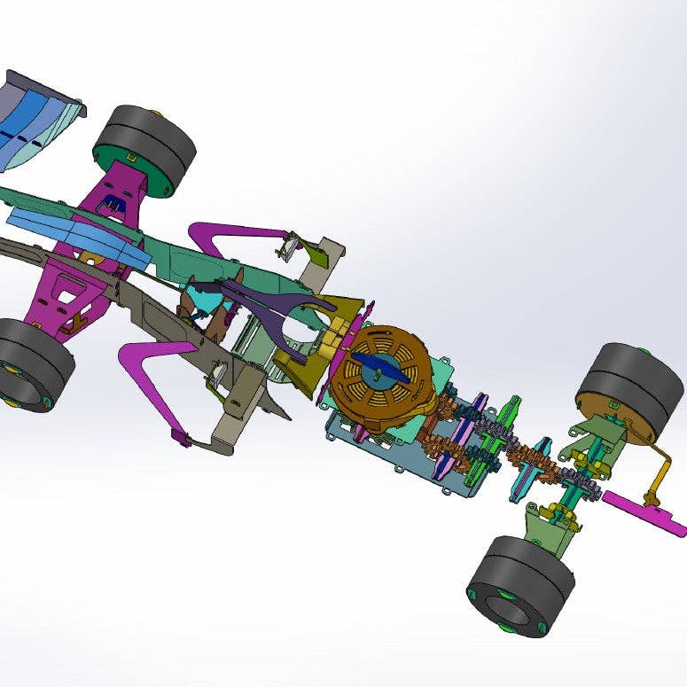 METAL-TIME INC. - Wholesale Puzzle - Adult - GRAND PRIX FALCON Formula 1 Race Car14