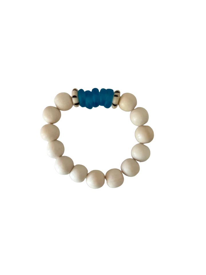 Bracelet en verre de mer Azul pour la vente par Island Oyster Co
