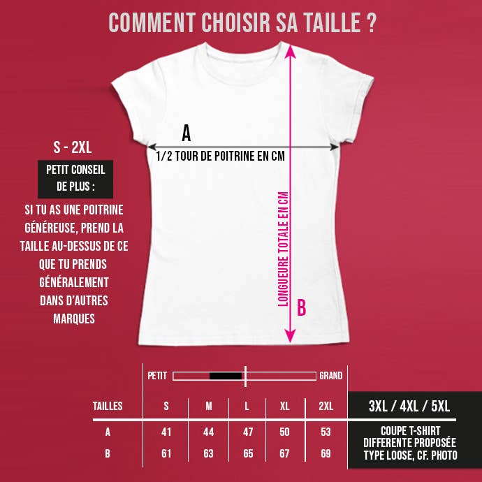 Poulettes Sisters – Großhandel T-Shirt mit Siebdruck – Damen – Damen-T-Shirt mit rundem Ausschnitt und kurzen Ärmeln „Forever Inked Girl“2