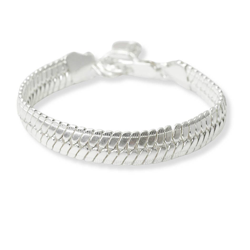 SOPHIA WHOLESALE - Wholesale Link & Chain Bracelet - Snake Chain Metal Bracelet3