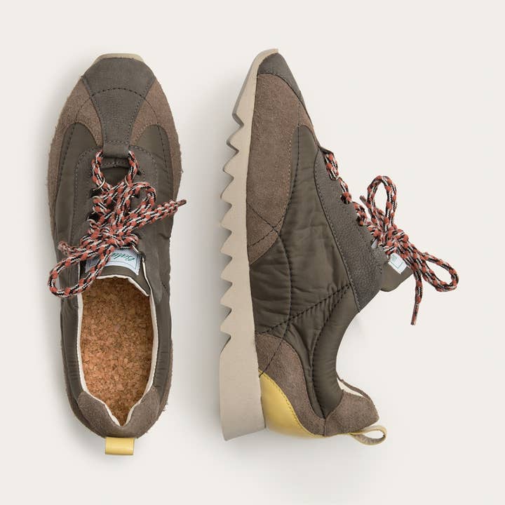 Karish Sneakers, khaki for engroshandel hos Balagan Studio