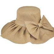 Jeanne Simmons Accessories - Wholesale Straw Hat - Women's - 5" Pleated Brim Paper 1999 Hat Spring