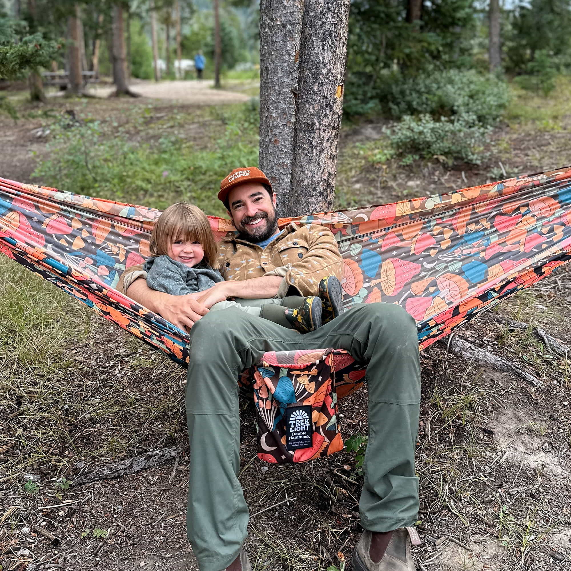 Trek Light - Wholesale Hammock - Double Hammock | Mushroom Print | Hanging Kit Sold Separate4