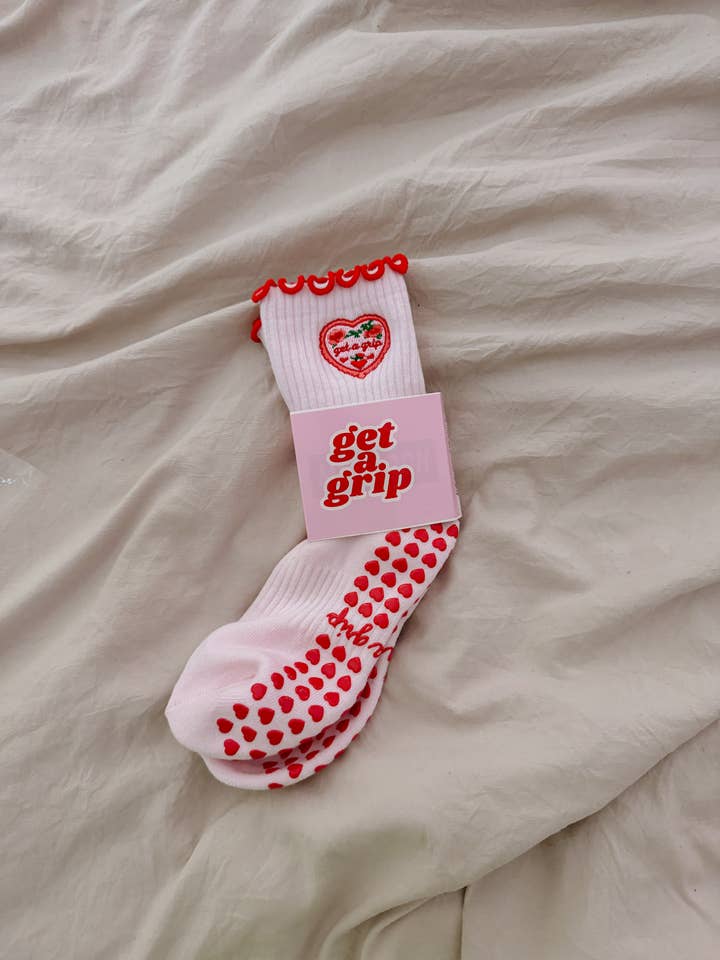 Palace Fever - Vente Chaussettes – femme - Chaussettes Pilates Barre Yoga Grip Sticky Socks4