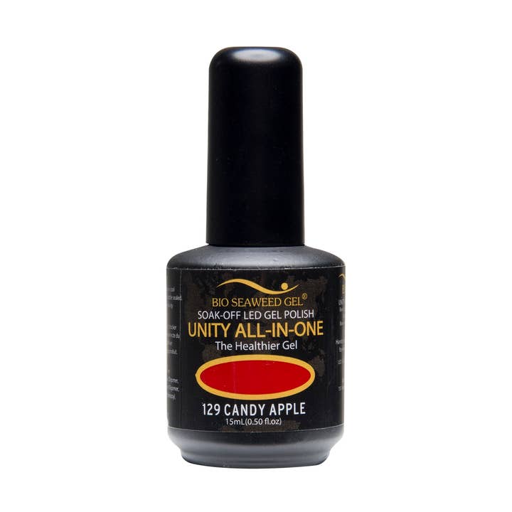 UNITY Vernis gel tout-en-un - 129 Candy Apple pour la vente par Bio Seaweed Gel