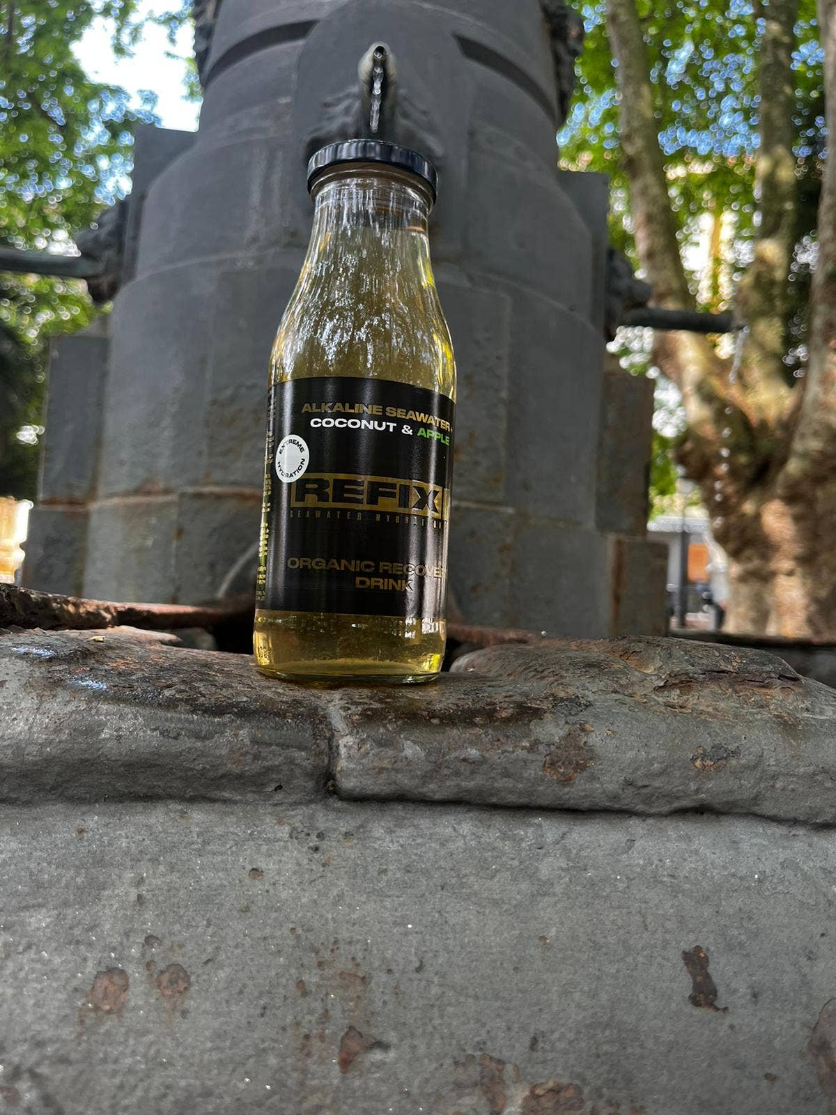 REFIX - Alkaline Seawater - Wholesale Sports/Energy Drink - REFIX Coconut and Apple - Organic recovery drink3