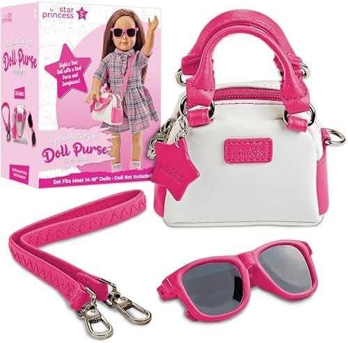Stargo Brands Llc - Vendita all'ingrosso Set di giocattoli - Bambini - Set deluxe di borsa da gioco con accessori - Edizione rosa3