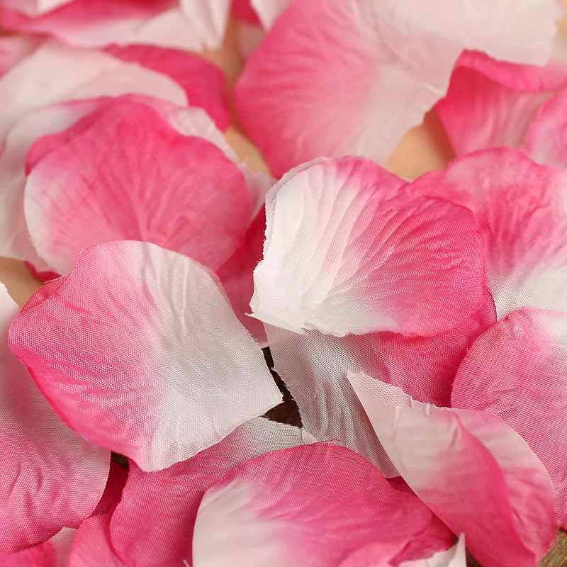 Factory Direct Craft - Wholesale Artificial Flowers - Bag of 300 Faux Silk Flower Rose Petals - Select Color 2