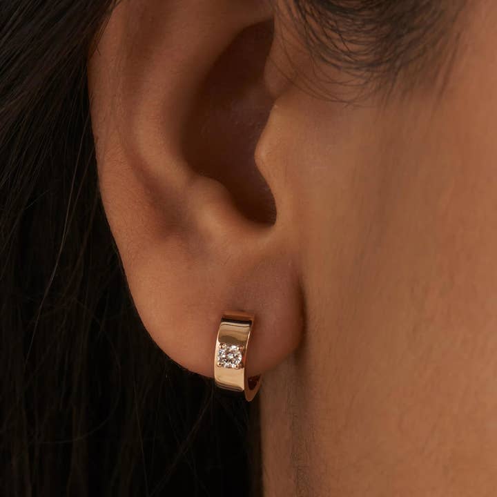 14k Diamond Stud Earrings in Solid Gold , Birthday gifts for wholesale by OISHI DIAMONDS