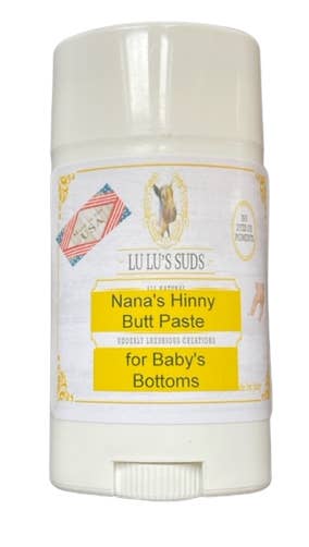Lu Lu's Suds - Wholesale Diaper Cream - Nana's Hinny Paste for Baby's Bottom 2.5 oz