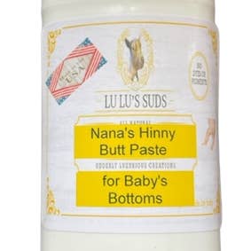 Lu Lu's Suds - Wholesale Diaper Cream - Nana's Hinny Paste for Baby's Bottom 2.5 oz0