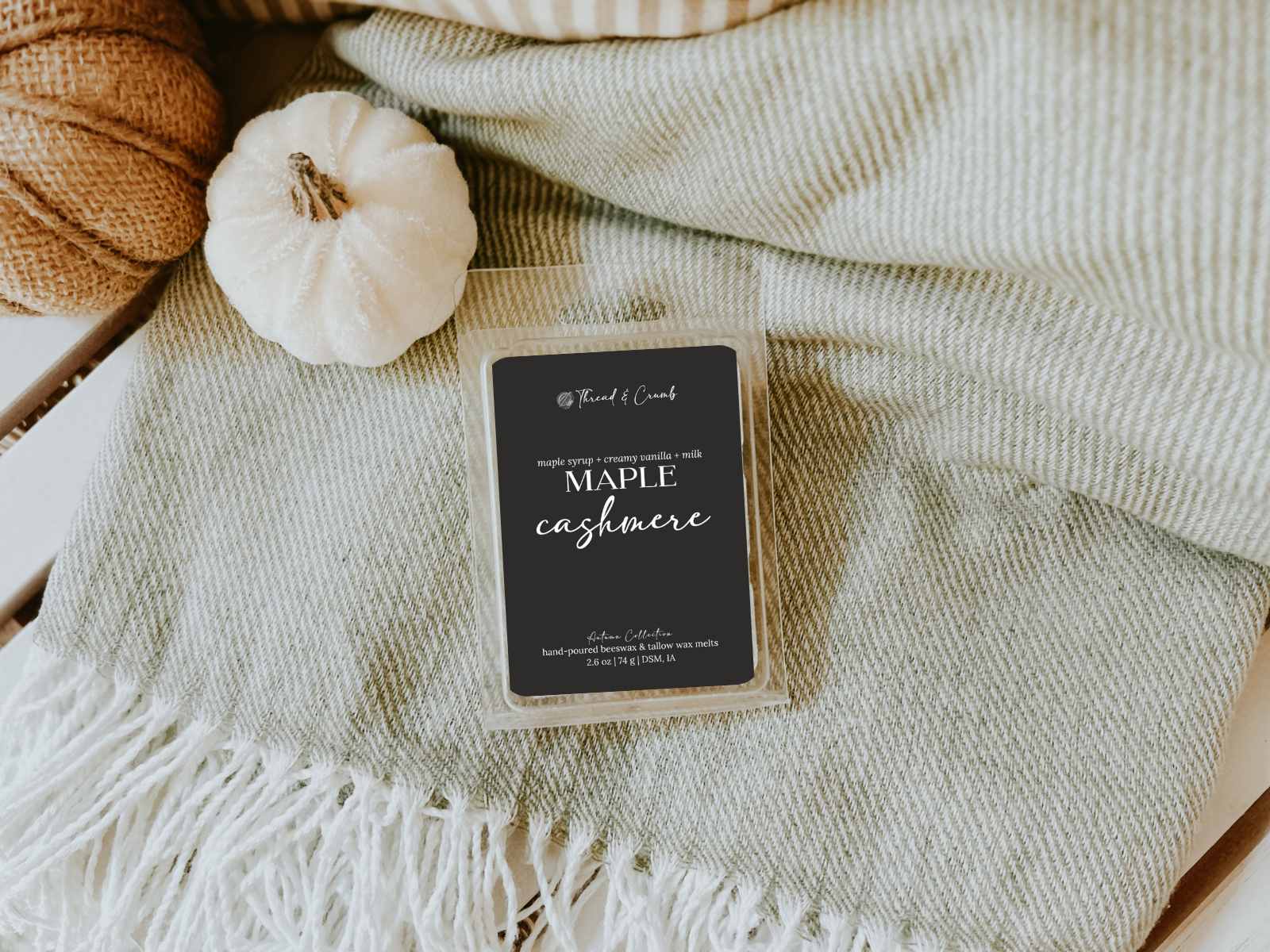 Thread & Crumb – wholesale Wax melt – Fall Wax Melts | Beeswax + Tallow Melts | Private Label1