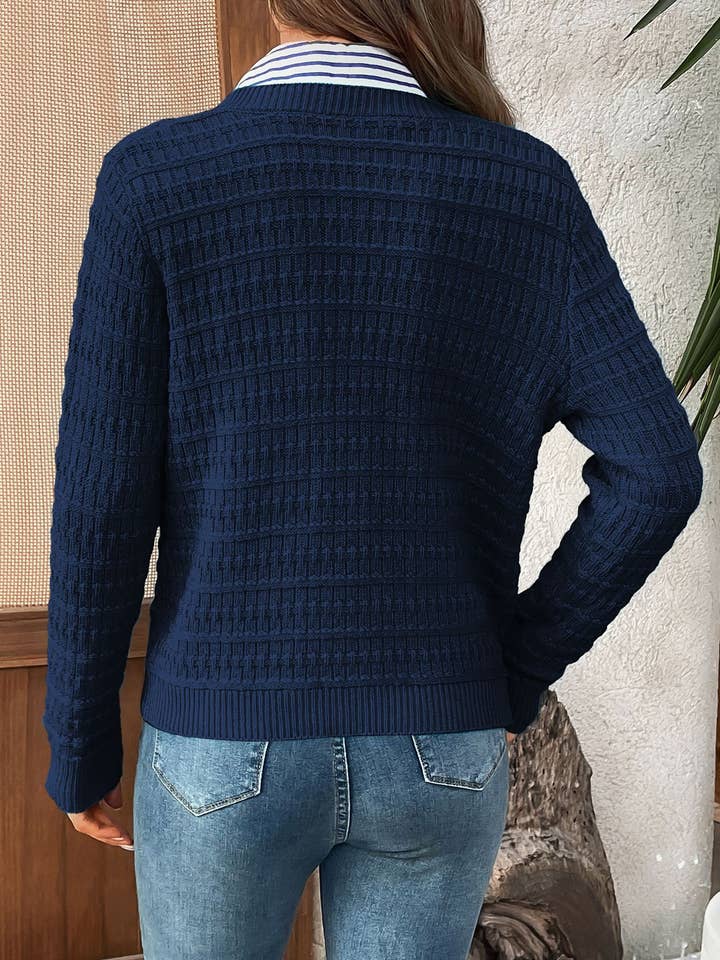 Lovesoft - Venta al por mayor Cárdigan - Mujer - Cárdigan de punto con botones para uso casual en la oficina6