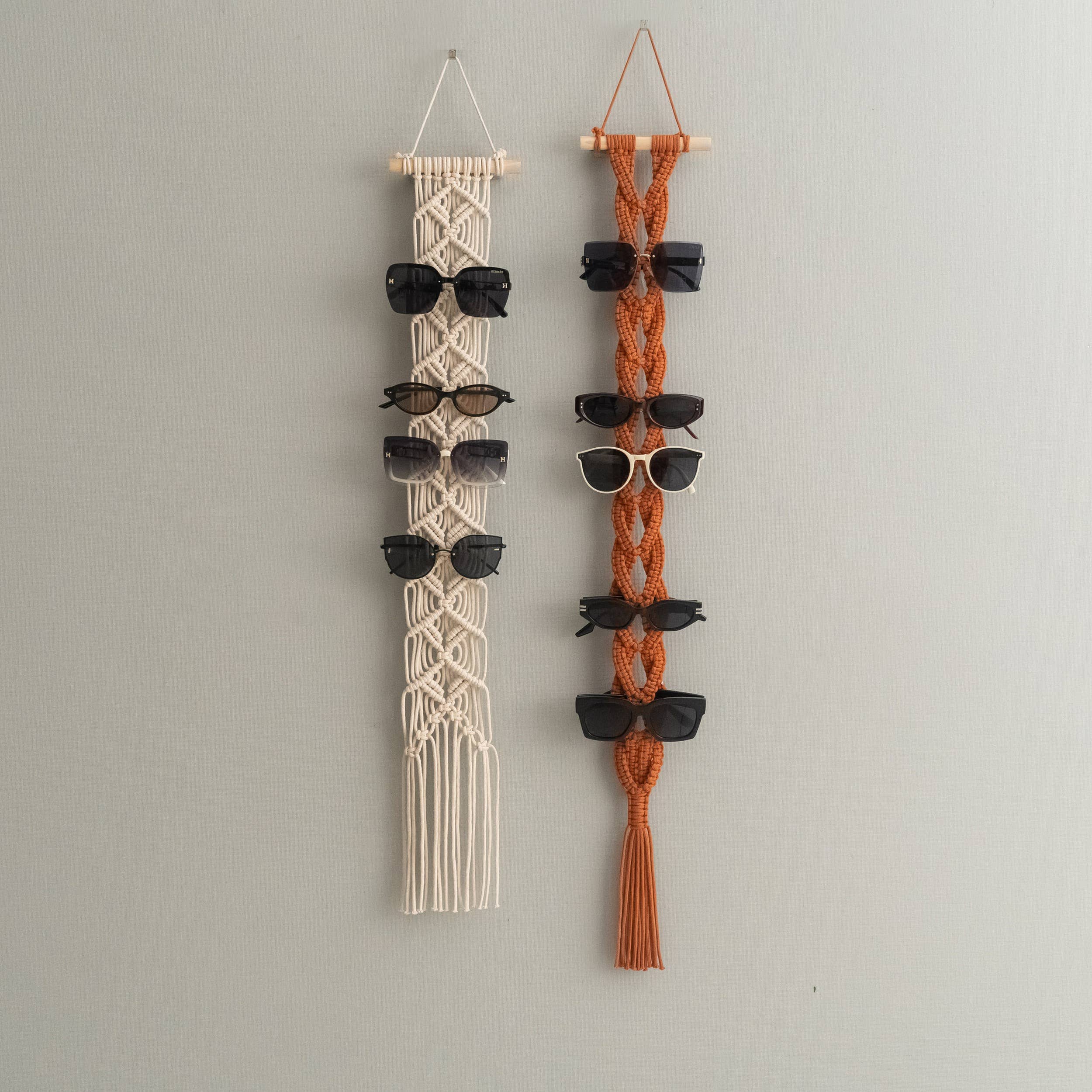 HeartCrafted - Wholesale Sunglasses/Eyeglasses Strap - Unisex - Macrame Sunglasses Holder Wall Hanging I9613