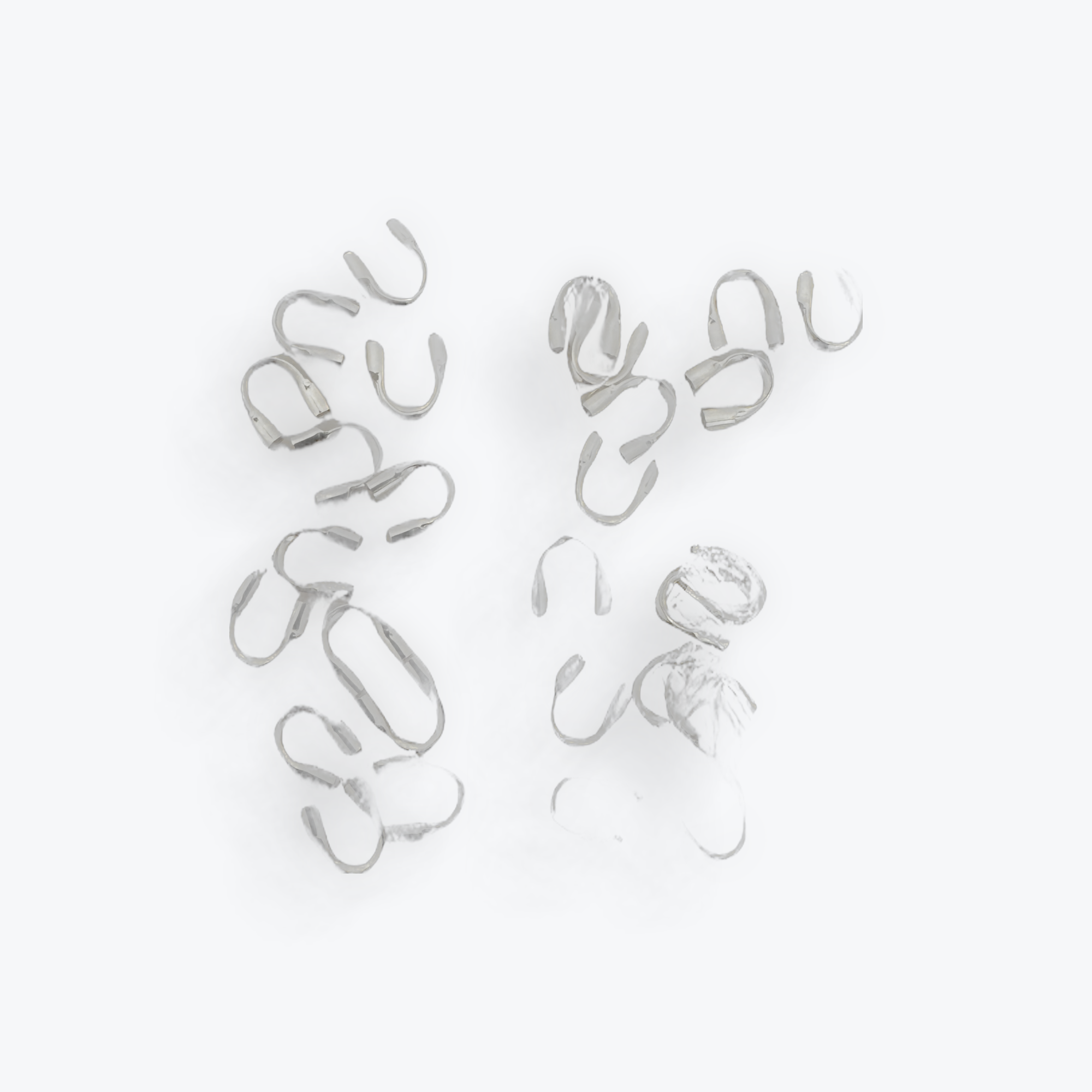 Purity Beads - Wholesale Craft Supplies - 925 Sterling Silver Cable Thimbles | 30 to 50 Pcs Per Pack | Available Three Sizes: 0.53mm, 0.79mm and 1.14mm |0