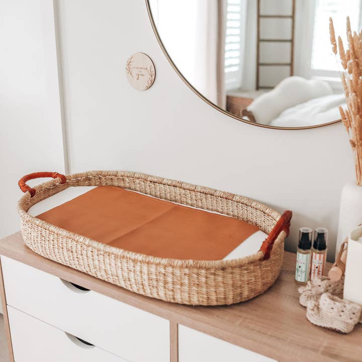 Weave and Sew - Wholesale Changing basket – Baby - Baby Changing Basket - Natural2