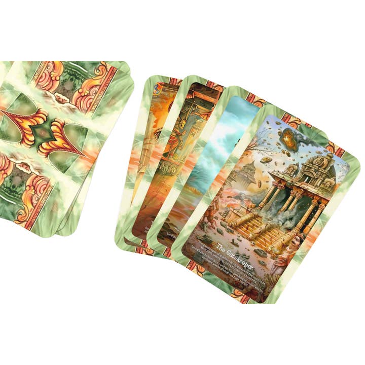 IBIZA TAROT - Vendita all'ingrosso Tarocchi - Tempio degli Oracoli delle Ombre: Esplora i misteri del subconscio con questo mazzo di 22 carte, guidandoti in un viaggio di auto-scoperta e crescita spirituale.