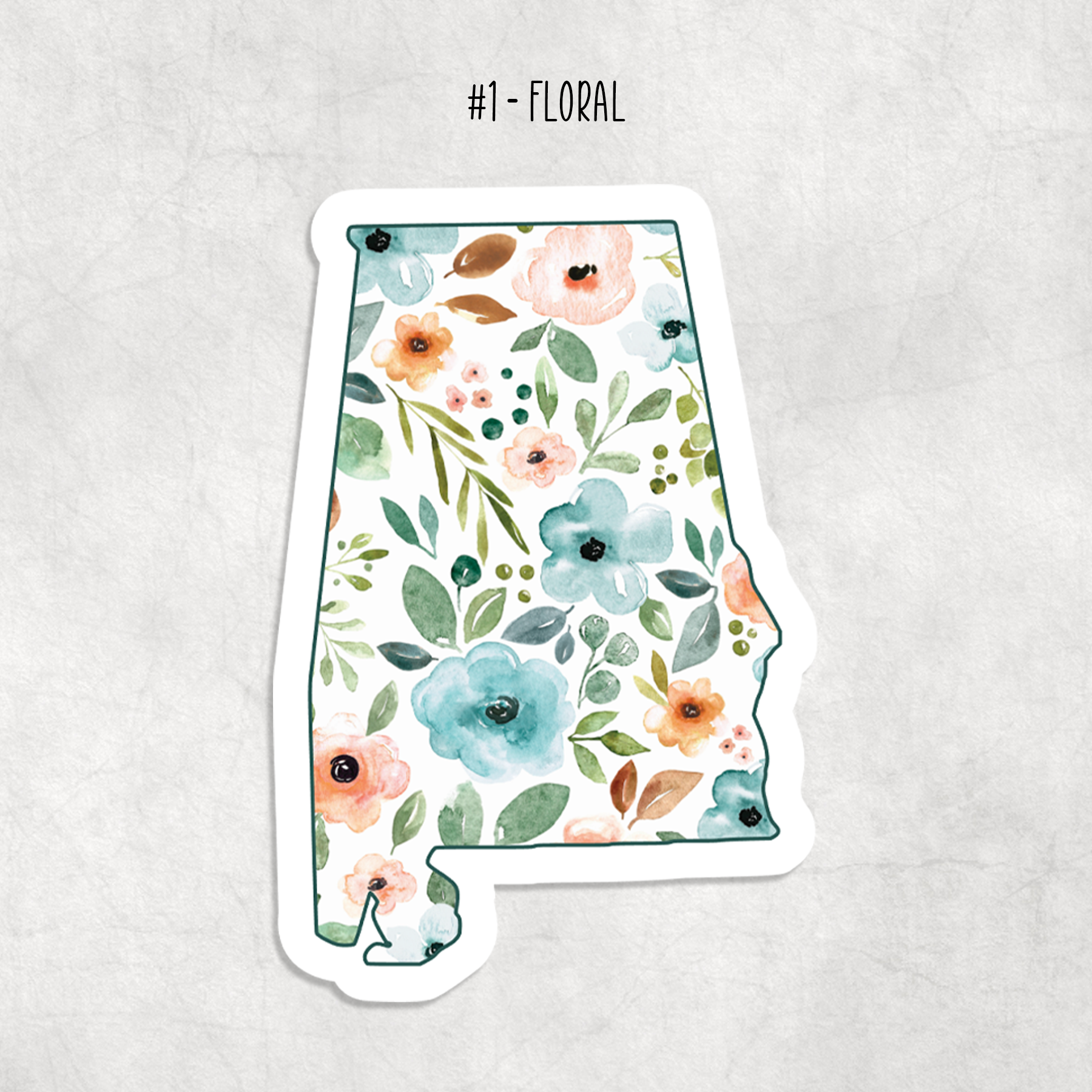 Expression Design Co – wholesale Sticker – Alabama Stickers1