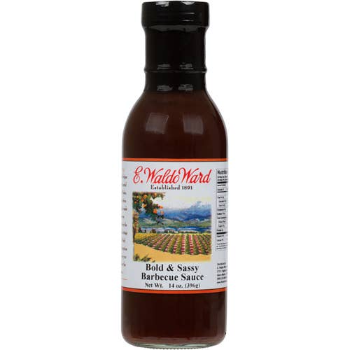 Bold & Sassy BBQ Sauce - 14oz. for wholesale by E. Waldo Ward & Son