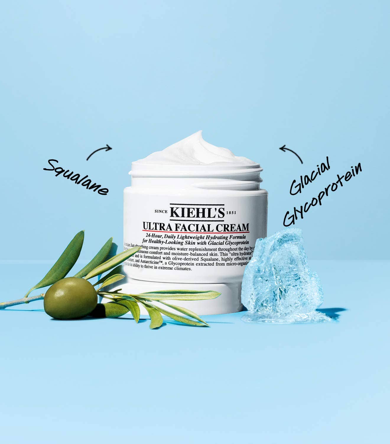 MEHIAZ - Wholesale Facial Moisturizer - Kiehl's Ultra Facial Cream 24-Hour Daily Moisturizer – 4.2oz1