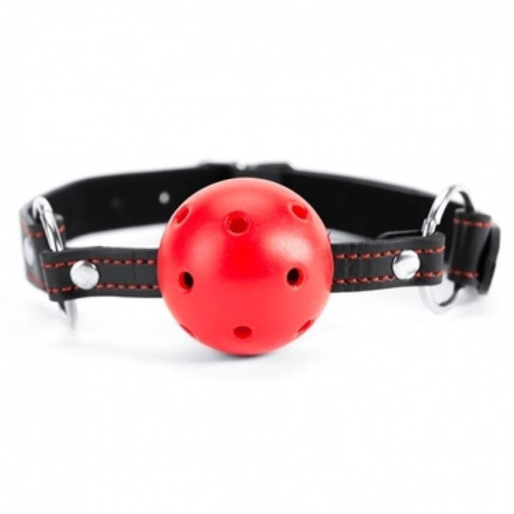 Kinky Pleasure - Wholesale Gag Gift/Novelty Gift - Argus Red Heart Ball Gag - AF 0010072