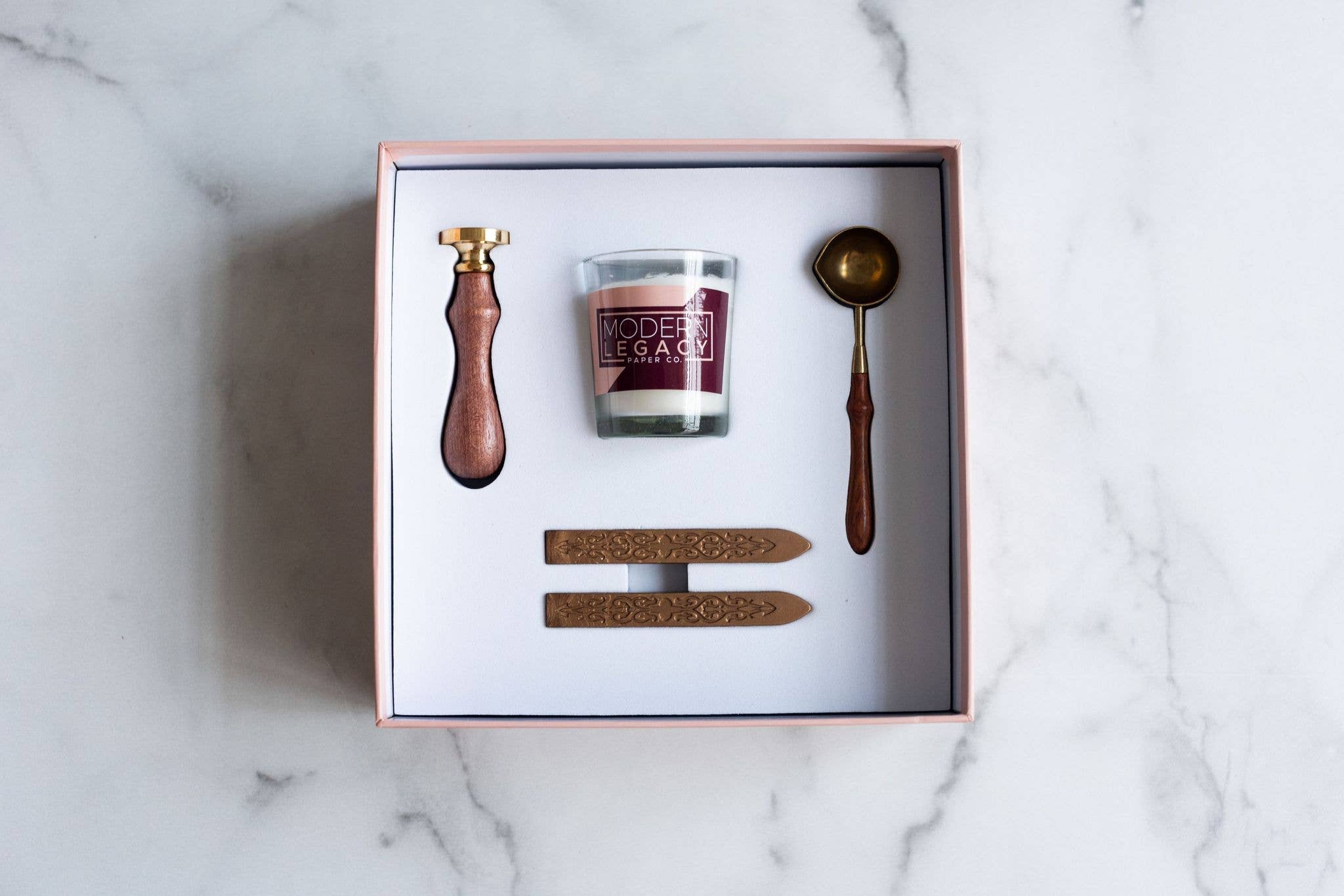 Modern Legacy Paper Company - Vente Tampon encreur/décoratif - Kit de timbres Hello Wax7