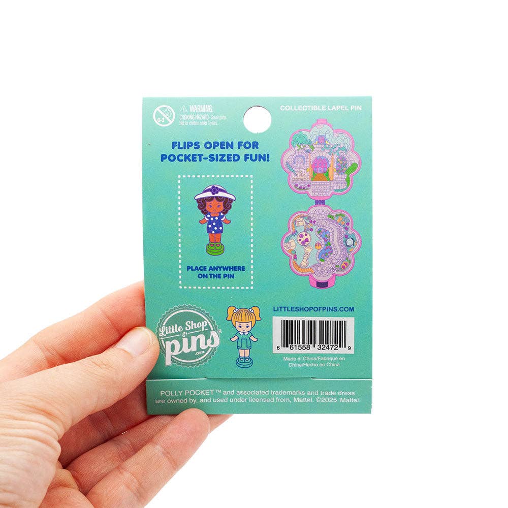 Little Shop of Pins – wholesale Lapel pin/button – Polly Pocket Garden Party- SDCC Edition11